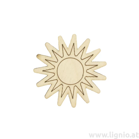 Holzfigure "Sonne"