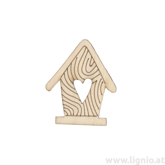 Holzfigure "Vogelhäuschen"