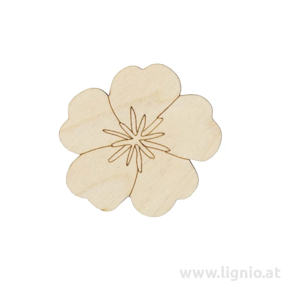 Holzfigure "Blumenkoft groß"