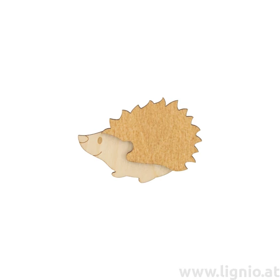 Holzfigure "Igel klein"