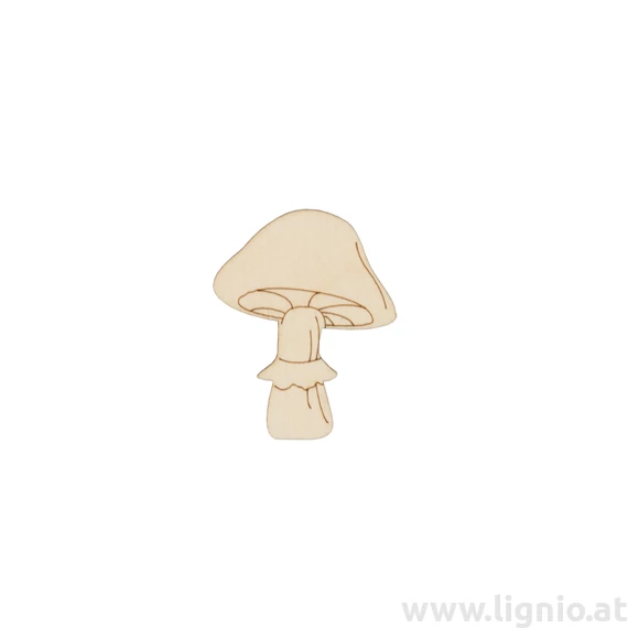 Holzfigure "Pilz klein"