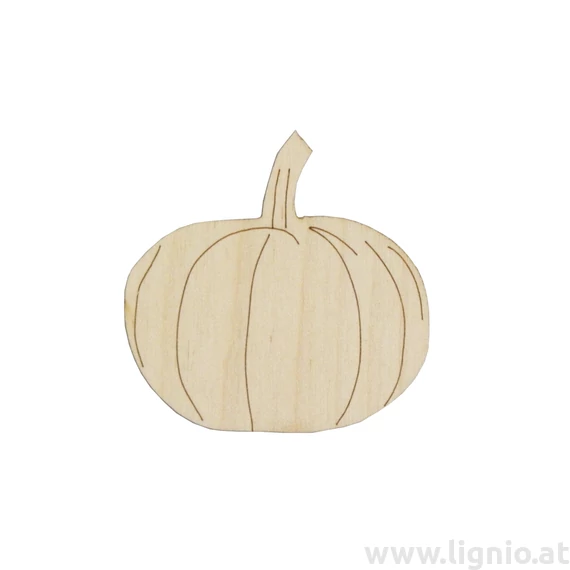 Holzfigure "Kürbis"