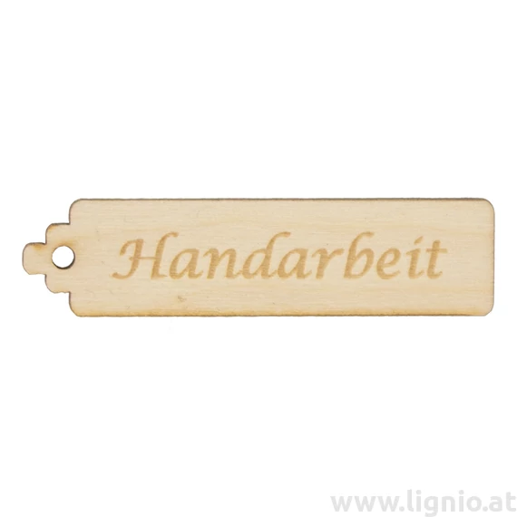 Holzfigure "Handarbeit"