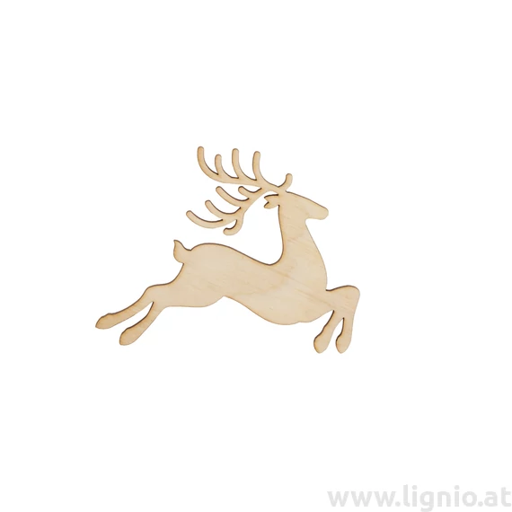 Holzfigure "Hirsch klein"