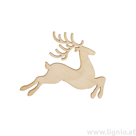 Holzfigure "Hirsch mittel"
