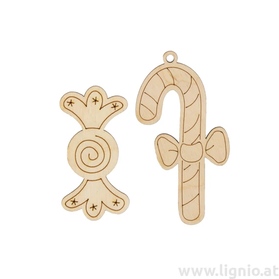 Holzfiguren "Lollipops"