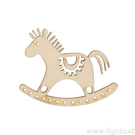 Holzfigure "Schaukelpferd"