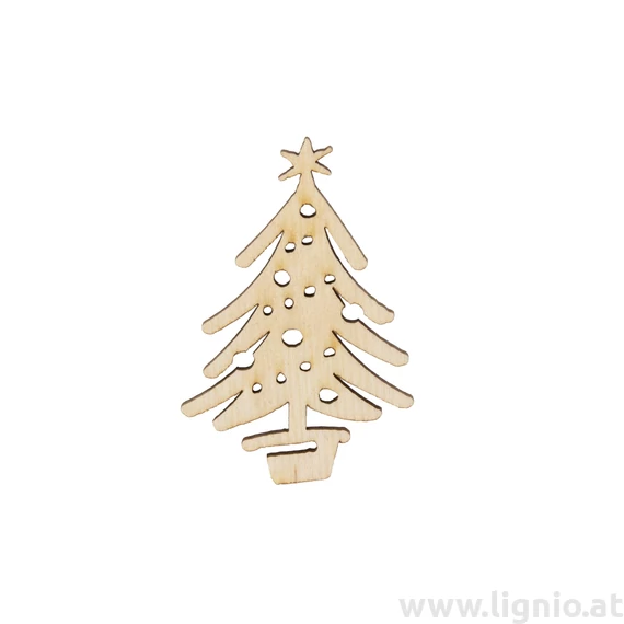 Holzfigure "Tanne mit Loch"