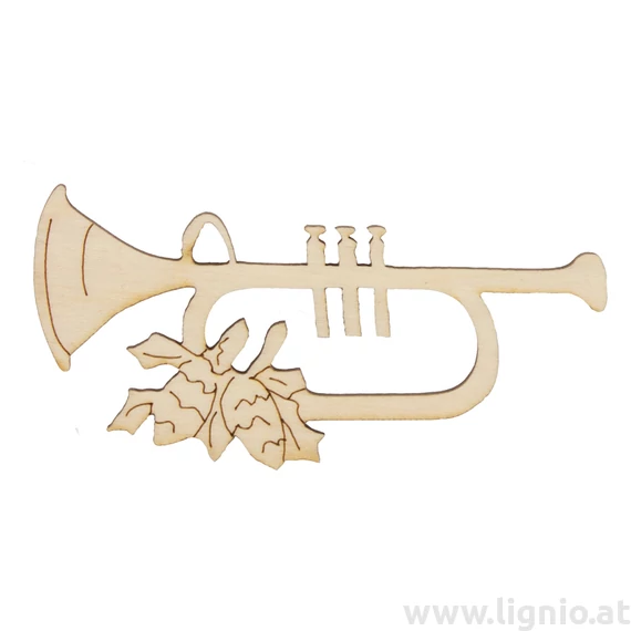 Holzfigure "Trompeten"