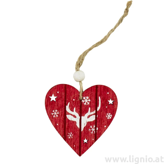 Rotes Herz Anhänger