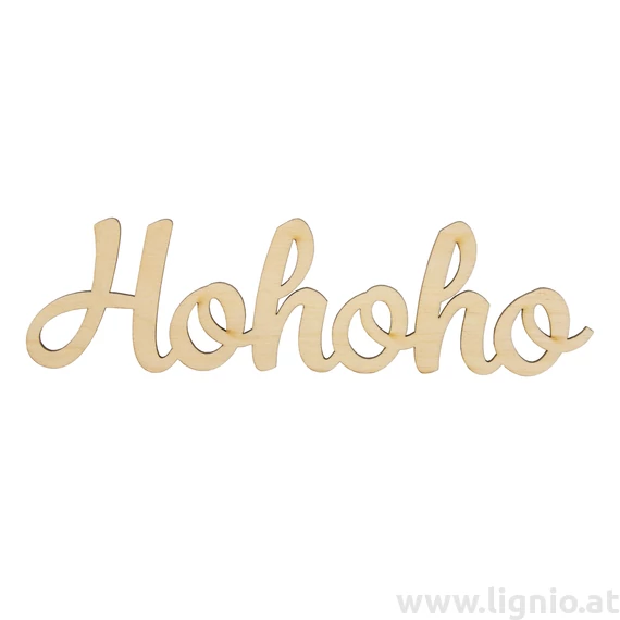 Schrift "Hohoho groß natur"