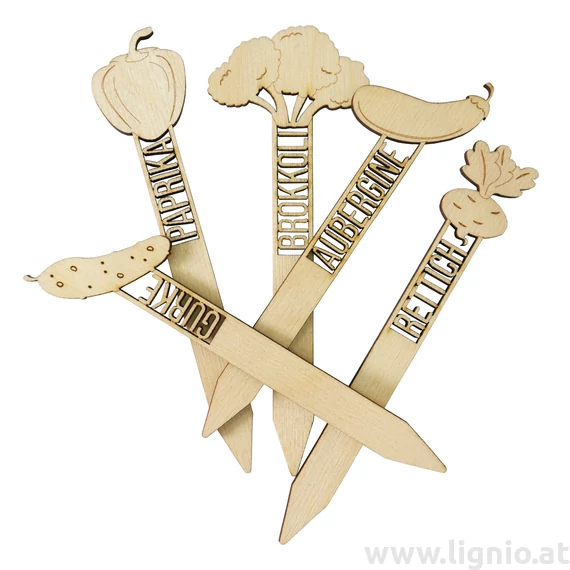 Gemüse Steckern 14 Stück