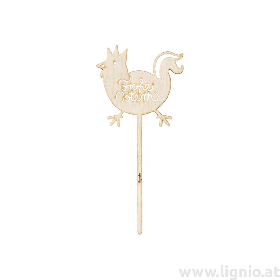 Osternstecker "Hahn"