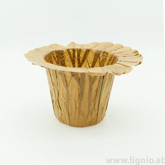 LIG Papier Übertopf 14cm natur