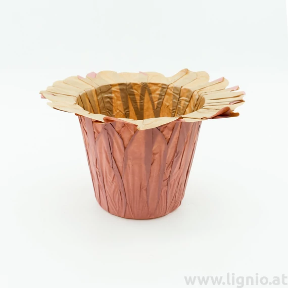 LIG Papier Übertopf 14cm rosa