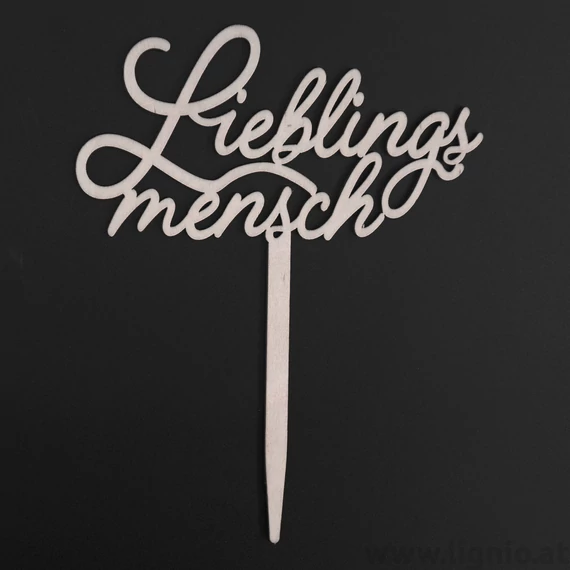 Text Stecker "Lieblingsmensch"