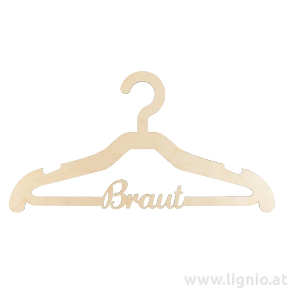 Kleiderbügel "Braut"