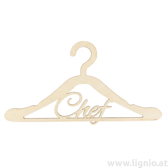 Kleiderbügel "Chef"