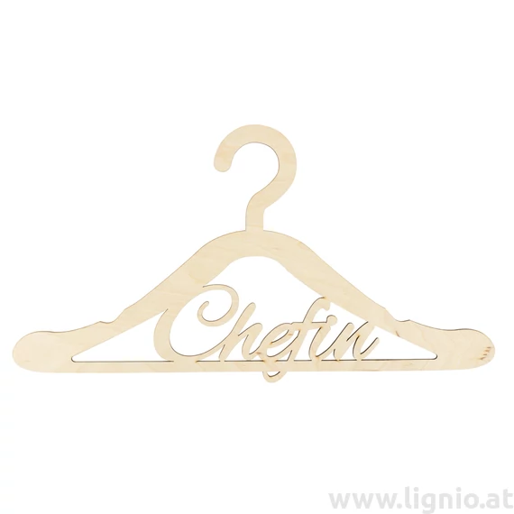 Kleiderbügel "Chefin"