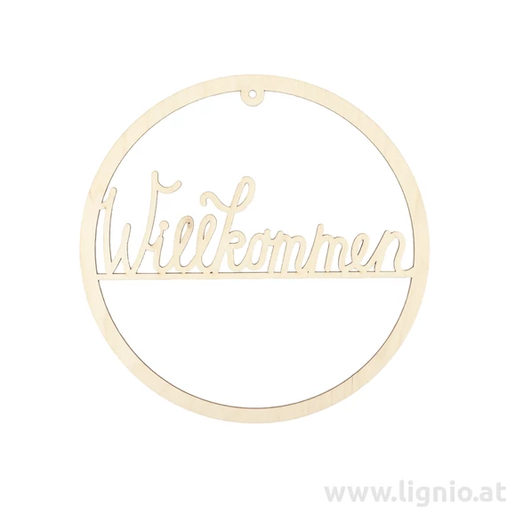 Türklopfer "Willkommen"