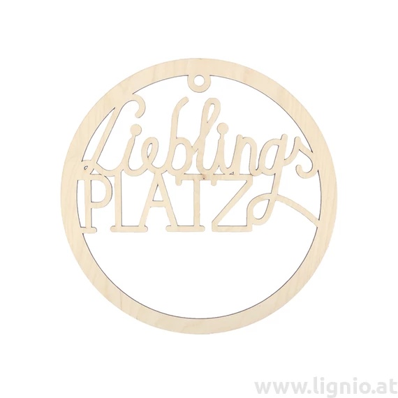 Türklopfer "Lieblingsplatz"