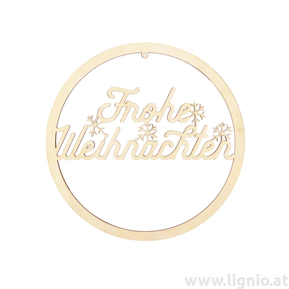 Türklopfer "Frohe Weihnachten"