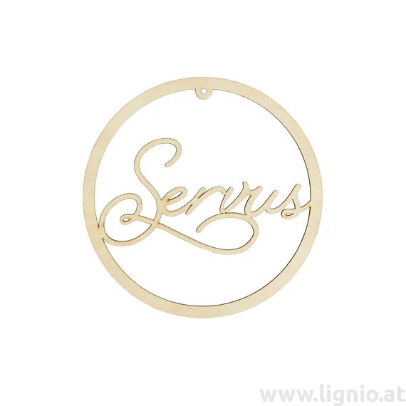 Türklopfer "Servus" 20 cm