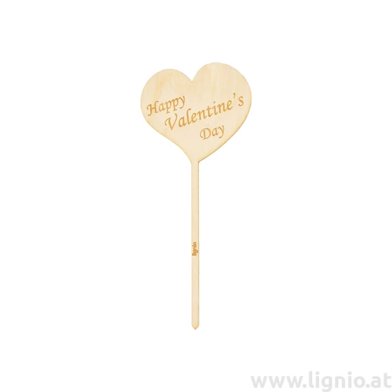 Blumenstecker "Happy Valentin's Day"