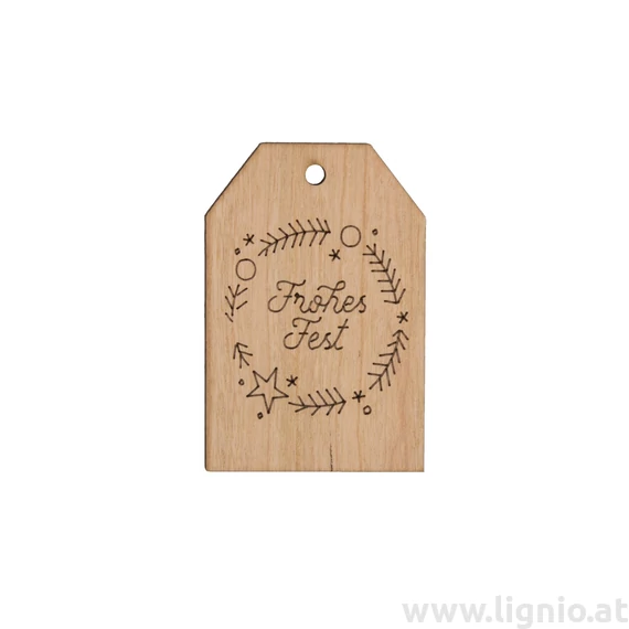 Weihnachten Grußkarte "Kranz"