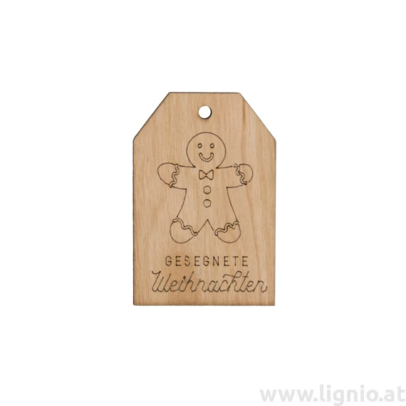 Weihnachten Grußkarte "Lebkuchen"