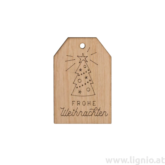 Weihnachten Grußkarte "Tanne"