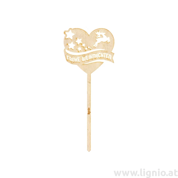 Weihnachtsstecker "Herz"