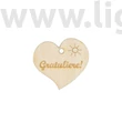 Bild 2/2 - Herz mini "Gratuliere"