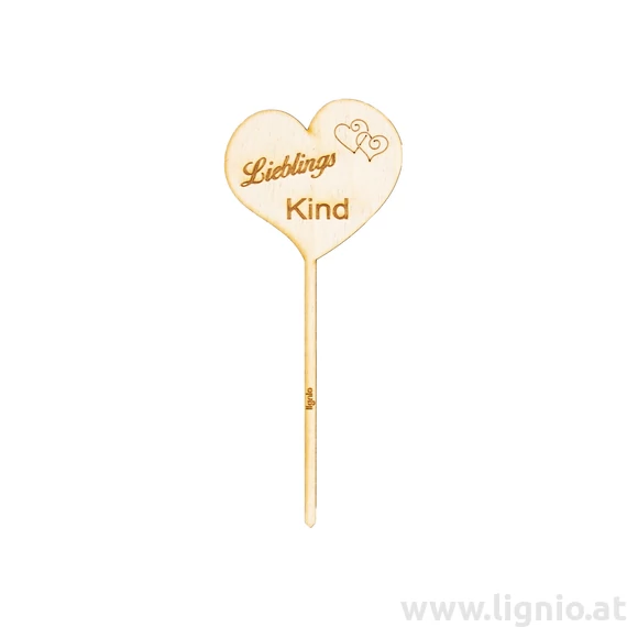 Blumenstecker Herz "LieblingsKind"