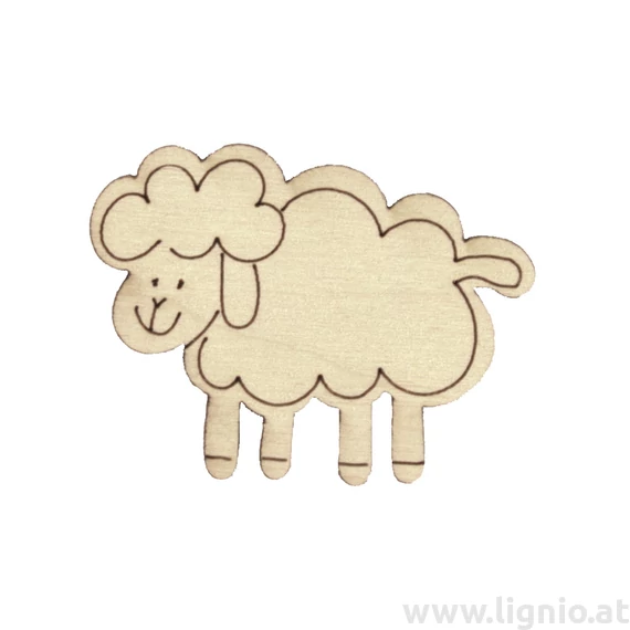 Holzfigure "Schaf"