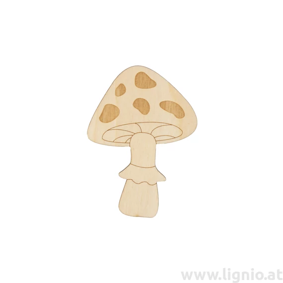 Holzfigure "Pilz"