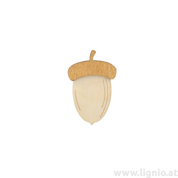 Holzfigure "Eichel"