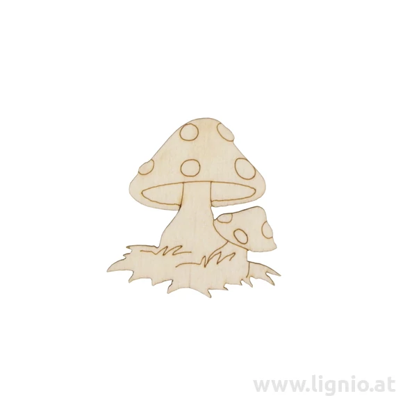 Holzfigure "Pilze"