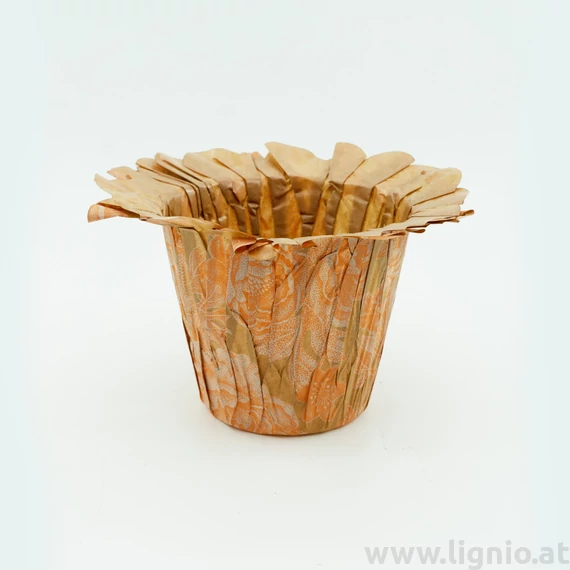 LIG Papier Übertopf 12cm peonie-pfirsich